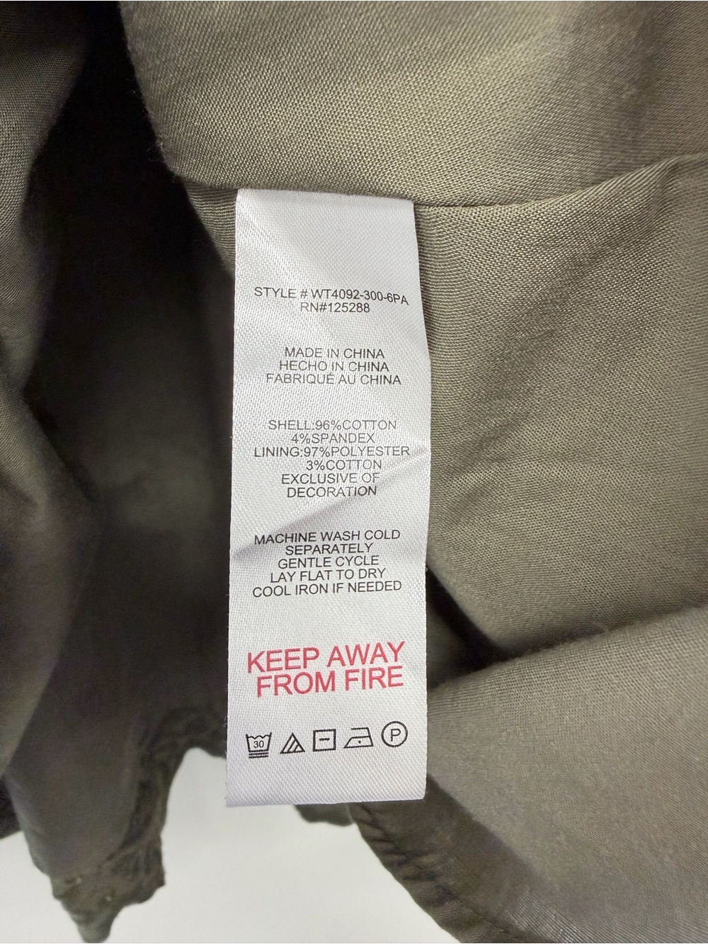 Jason Wu Embroidered Olive Green Cotton Skirt size L - Picture 4 of 6